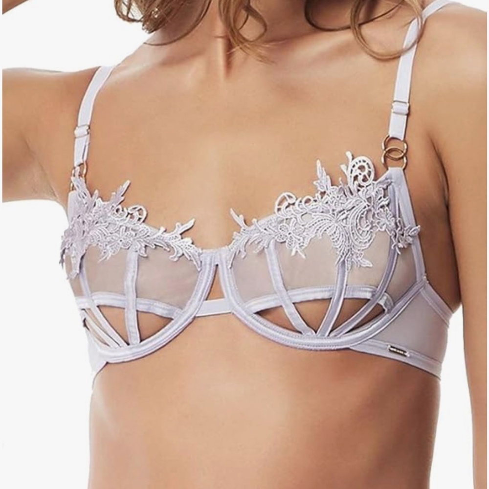 Bluebella Priscilla Bra, 34D, Lilac - Picture 3 of 3